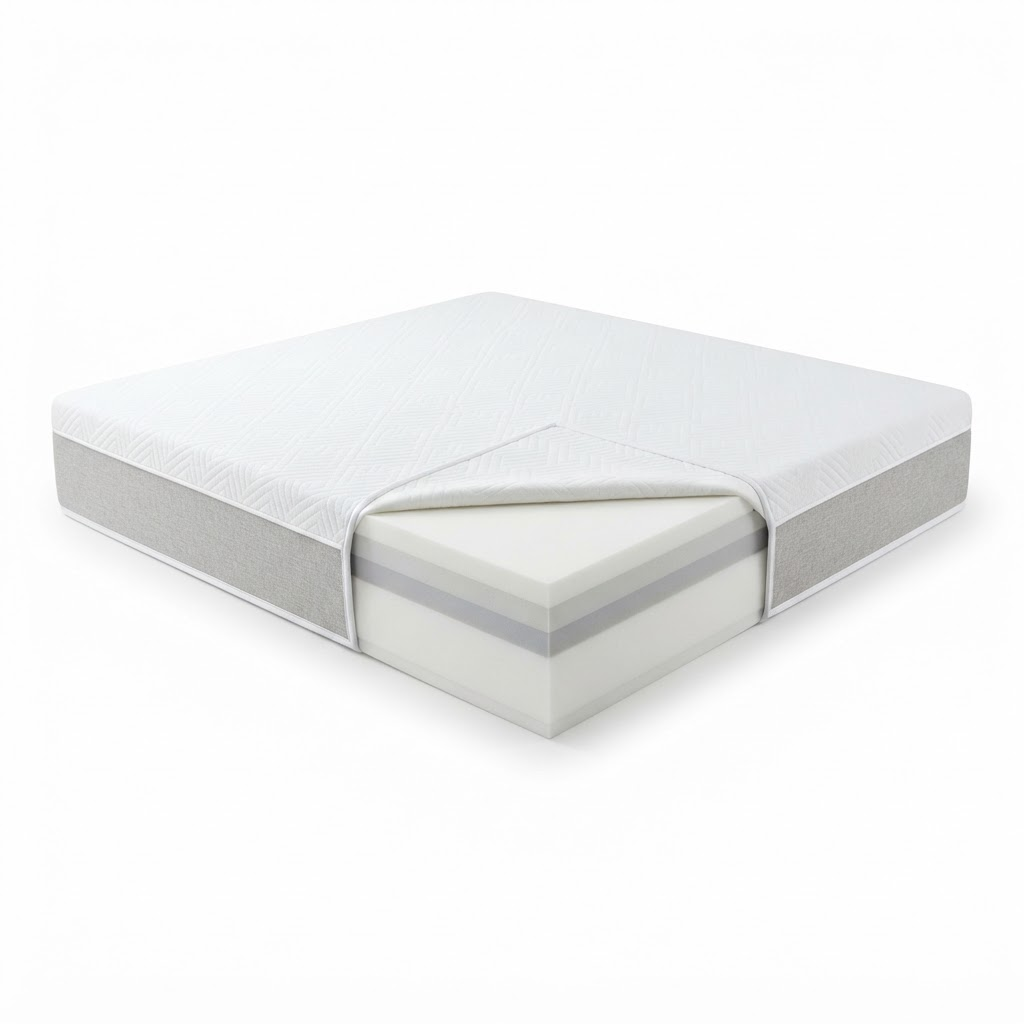CloudRest Memory Foam mattress, Queen size, Medium firmness