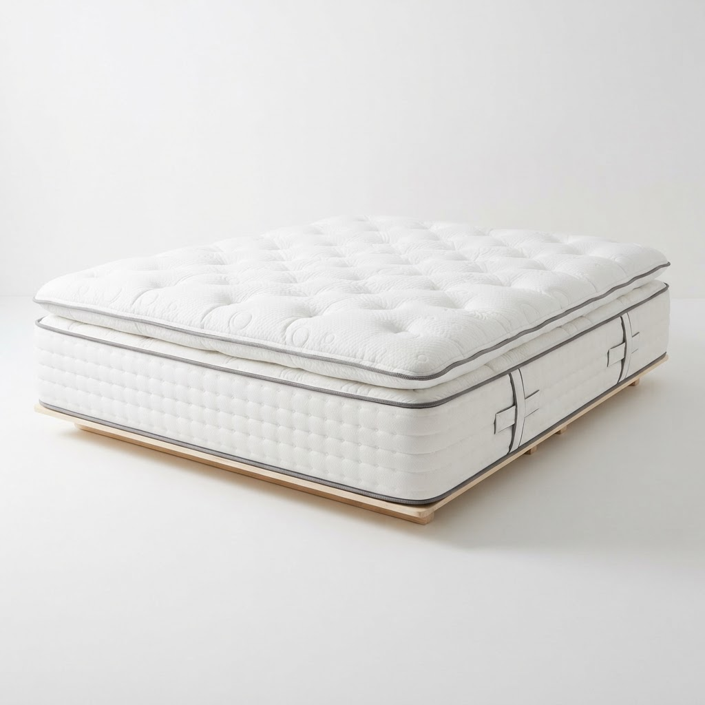 NimbusPlush Euro Top mattress, King size, Plush firmness